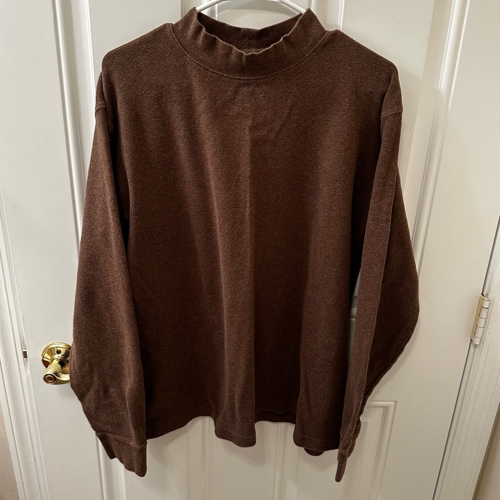 Vintage 💎 Croft & Barrow mock neck long sleeve
